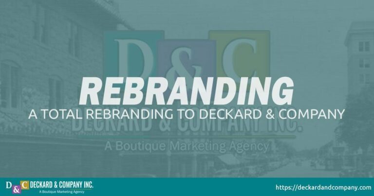 Re-Branding from Devard Web Solutions to Deckard & Company