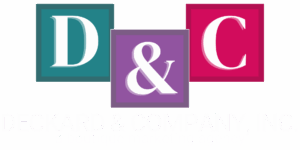 2025 deckard & company vertical logo light