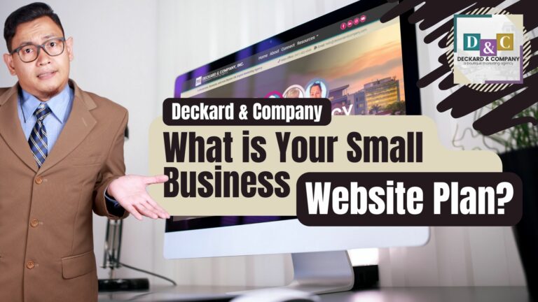What is Your Small Business Website Plan?