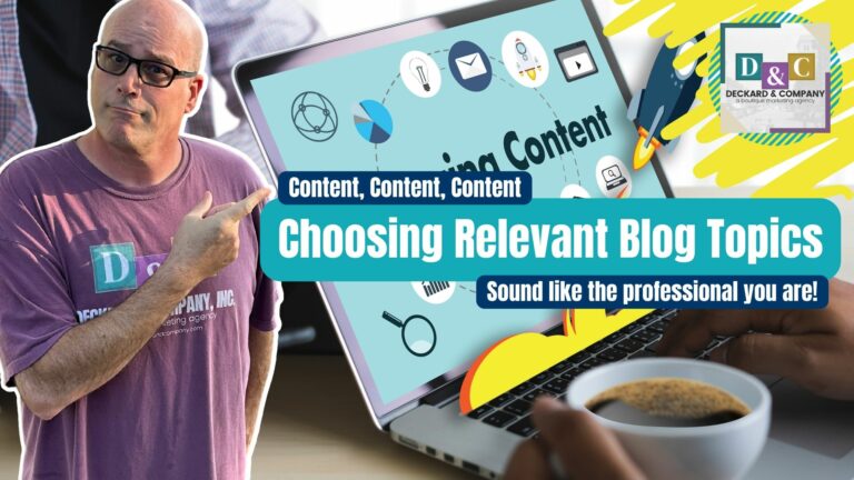 Choosing Relevant Blog Topics for your Small Business or Non-Profit Organization