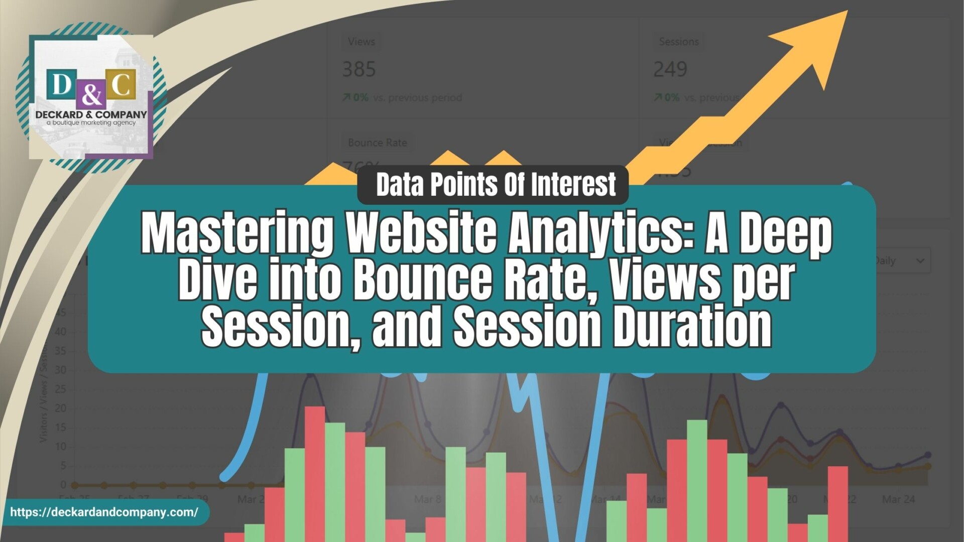 Mastering Website Analytics A Deep Dive into Bounce Rate, Views per Session, and Session Duration with Deckard & Company in Bradenton, Florida